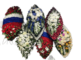 Купить ритуальные венки из искусственных цветов