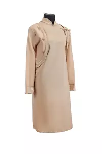 Женский комплект ритуальной одежды "Болеро" бежевого цвета