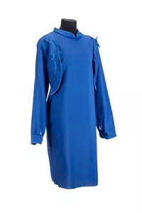 Женский комплект ритуальной одежды "Болеро" синего цвета