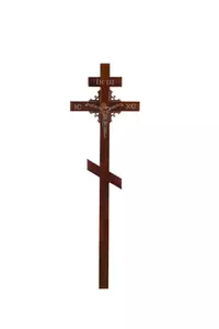 Крест сосна Угловой узор 210см.