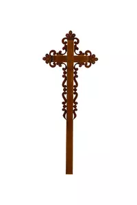 Крест сосна Ажурный католический 210см.
